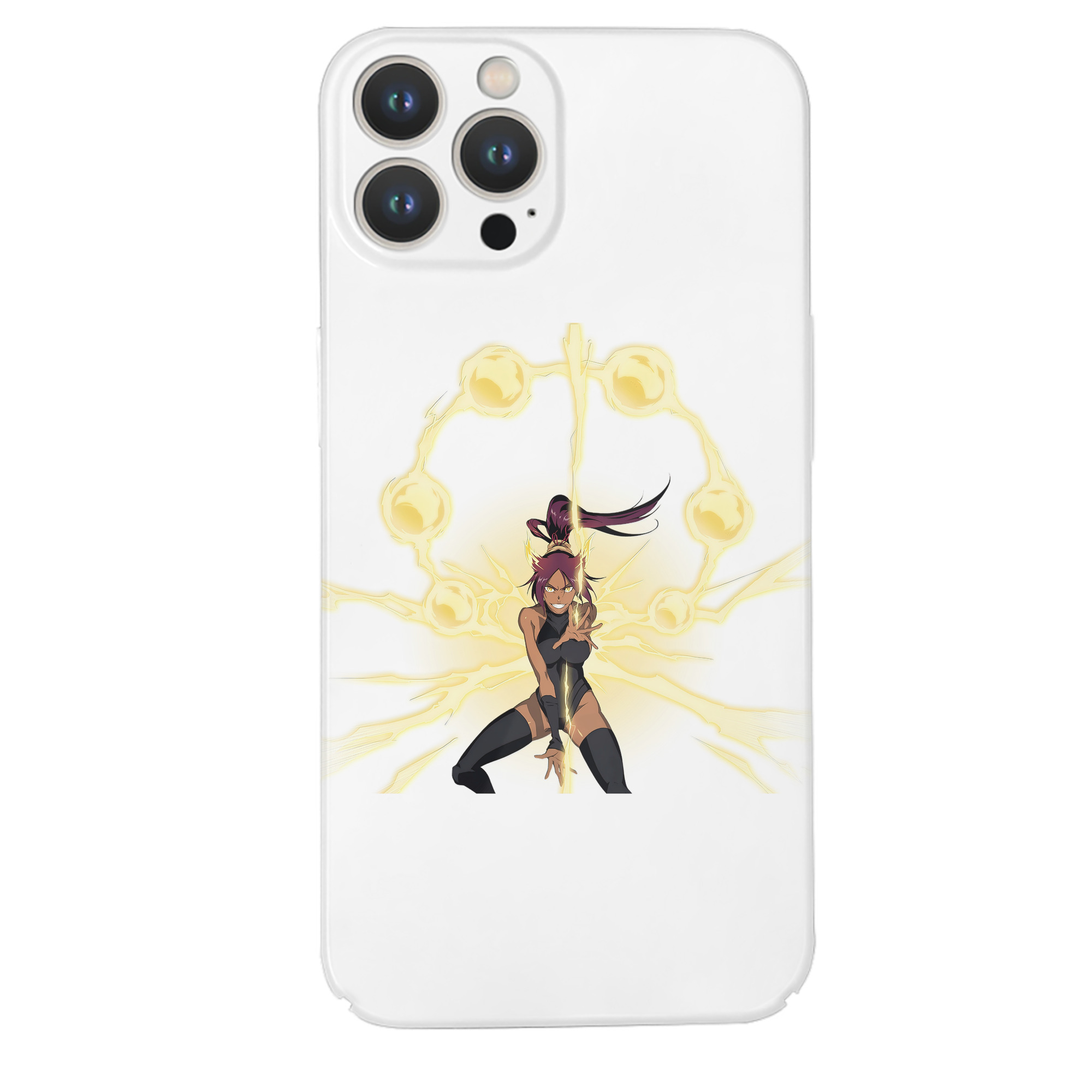 （画像用） ブリーチ 四楓院 夜一（しほういん よるいち） BLEACH Shihouin Yoruichi 【iPhone 14シリーズ対応】ハードケース